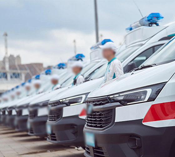 阿勒泰市服务车队展示